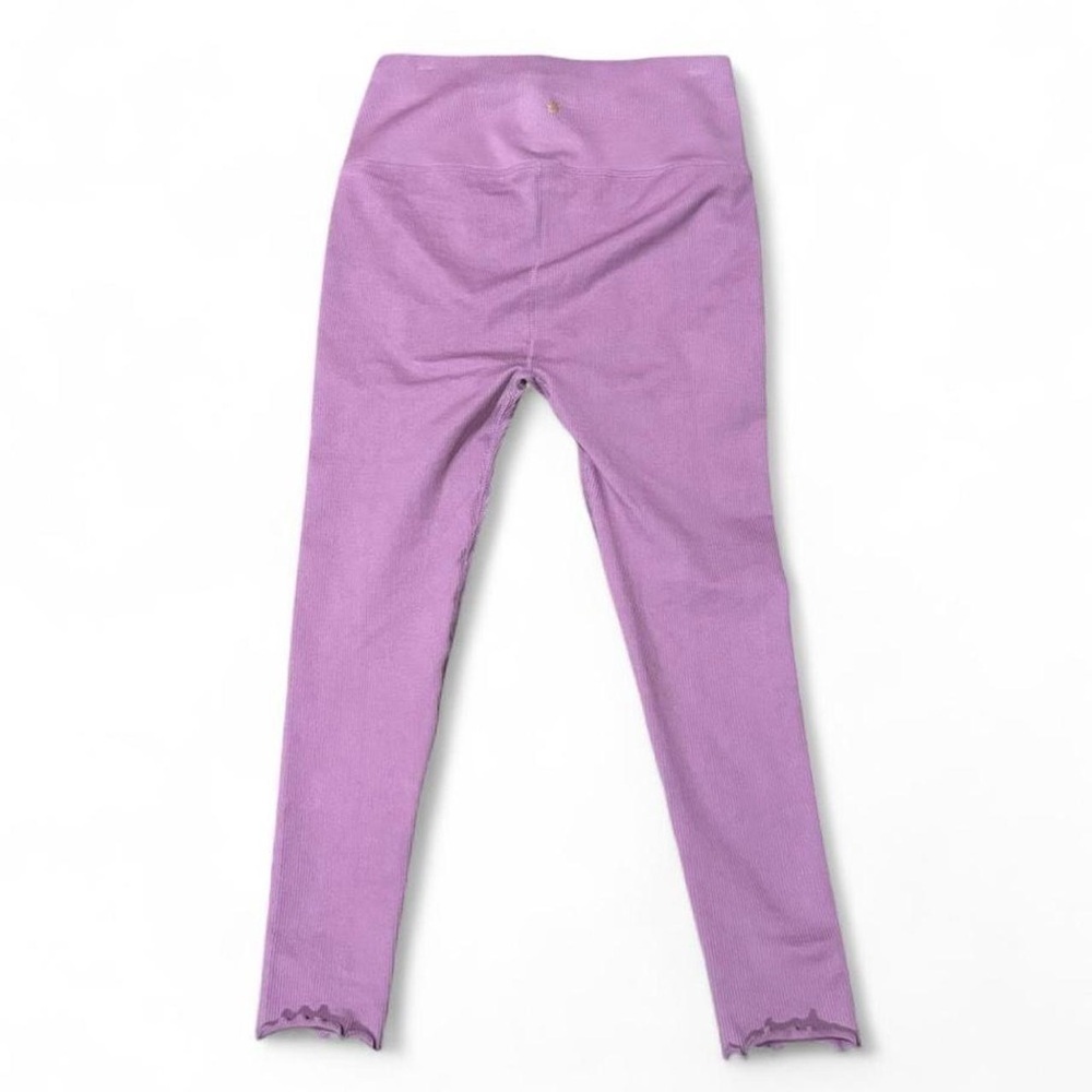 Spiritual Gangster Love Sculpt 7/8 Ruffle Leggings Amethyst M/L - Picture 4 of 8